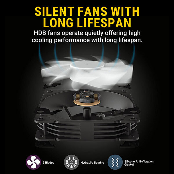 Ant Esports ICE-Flow 240 ARGB 240mm CPU Liquid Cooler